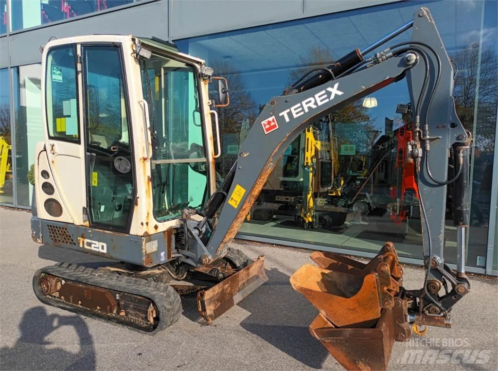 Terex tc20 Mini bageri < 7t