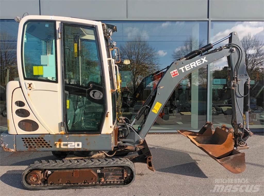 Terex tc20 Mini bageri < 7t