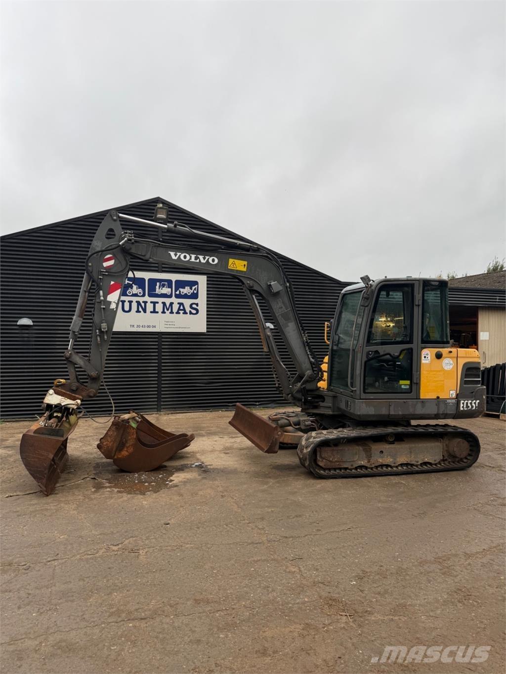 Volvo EC55C Mini bageri < 7t