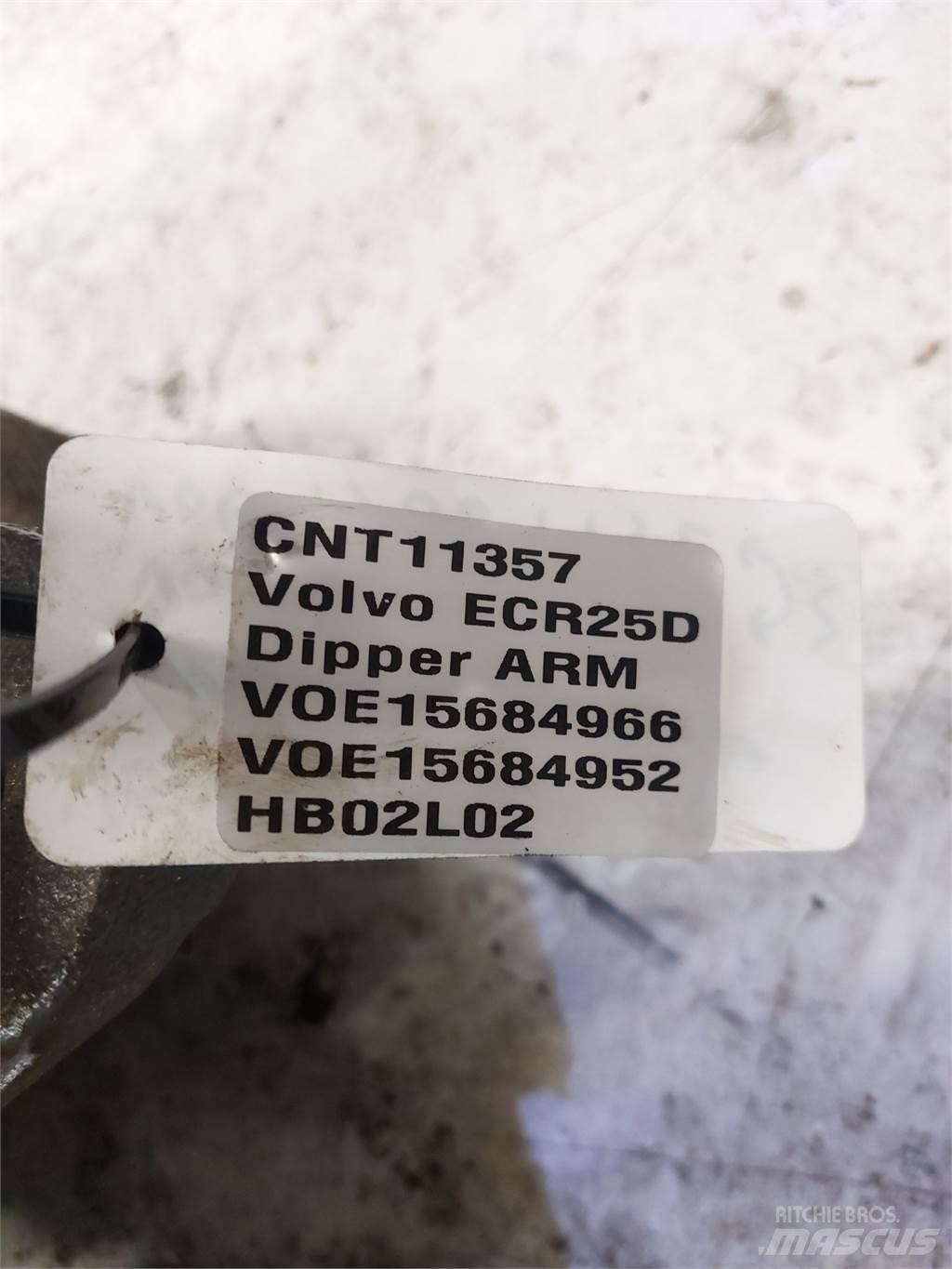 Volvo ECR25D Boom i dipper strele