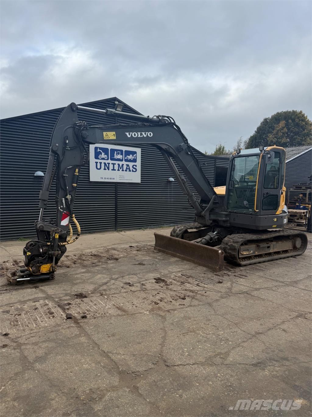 Volvo ECR88D Bageri guseničari