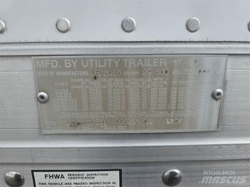 Utility VS2DX 53' Prikolice sa sandukom