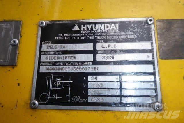 Hyundai 25LC-7A Viljuškari - ostalo