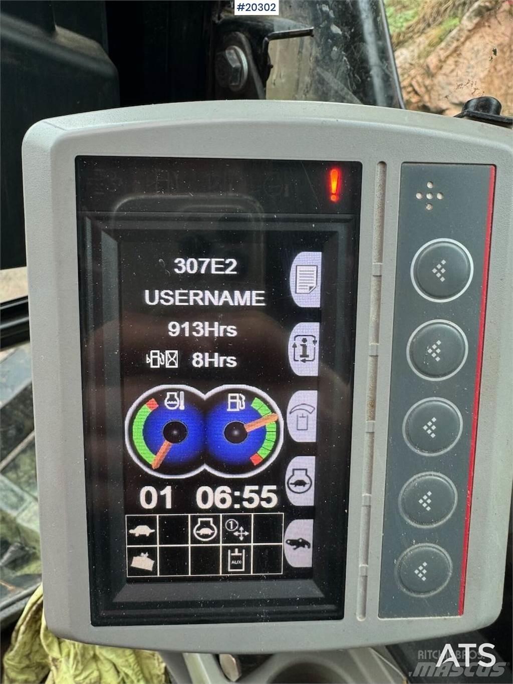 CAT 307E2 Bageri guseničari