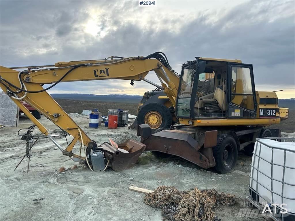 CAT 312 Bageri točkaši