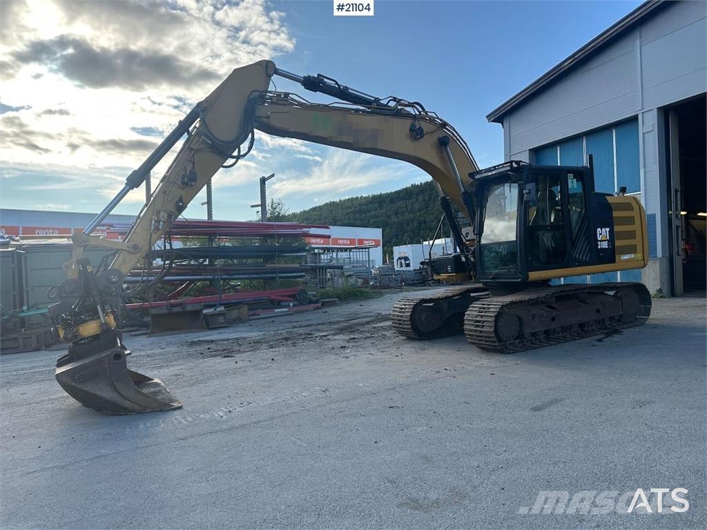 CAT 318EL Bageri guseničari