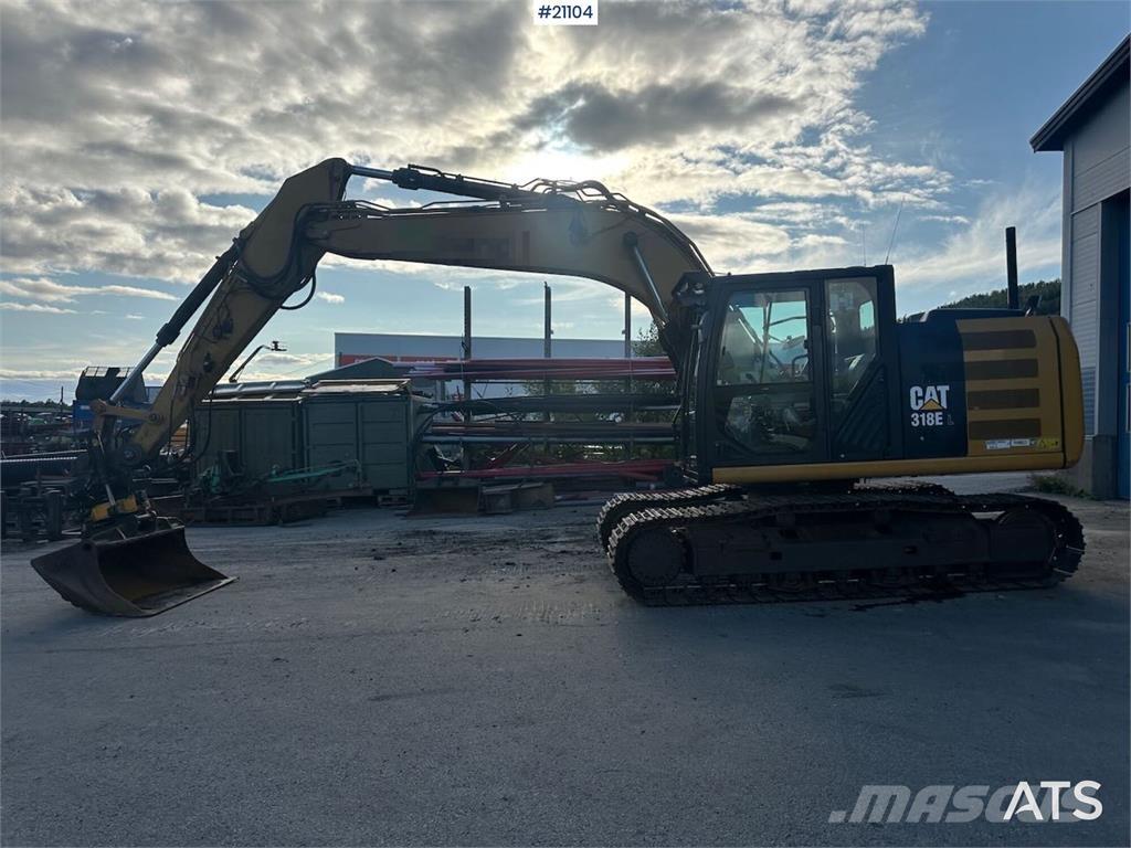 CAT 318EL Bageri guseničari