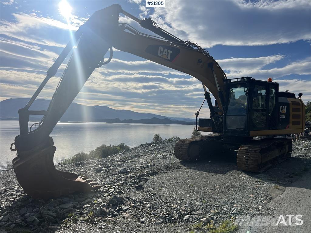 CAT 320 EL Bageri guseničari