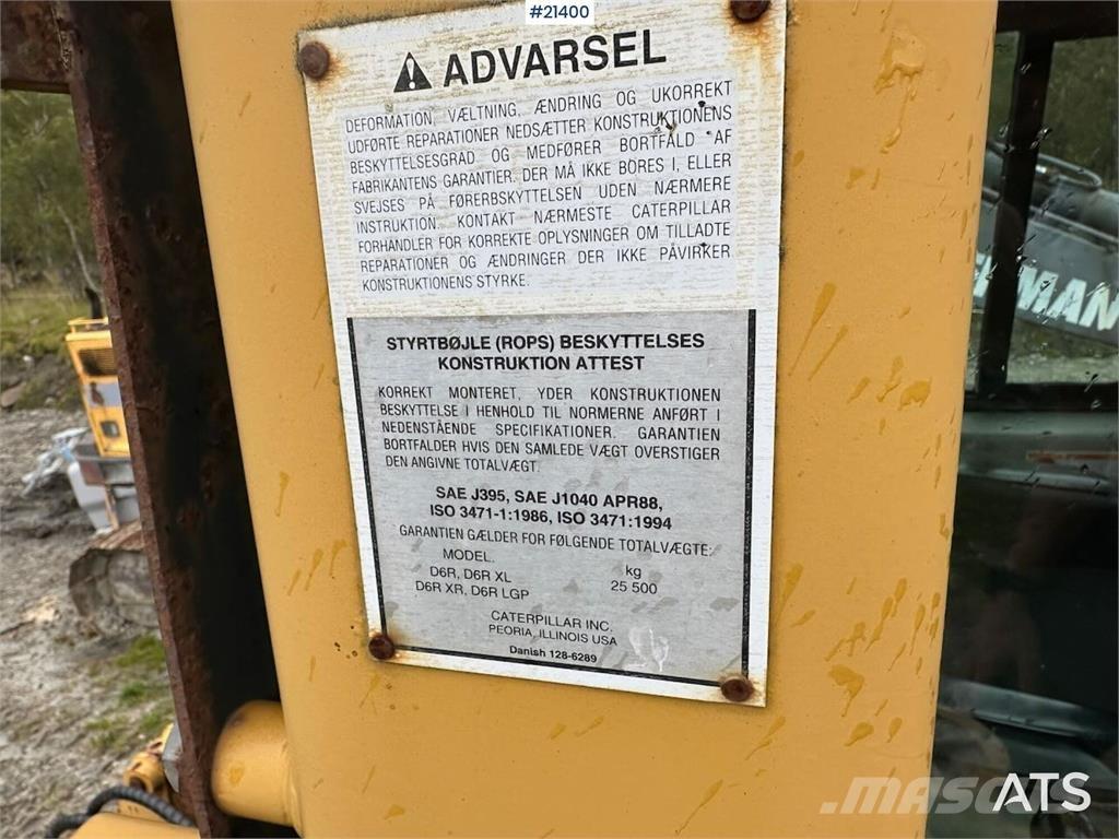 CAT D6R LGP Buldožeri guseničari