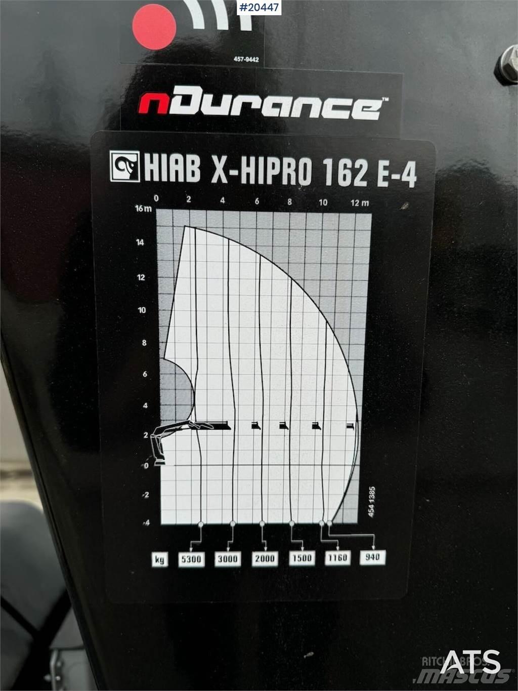 Hiab X-Hipro 162 Kamioni sa kranom
