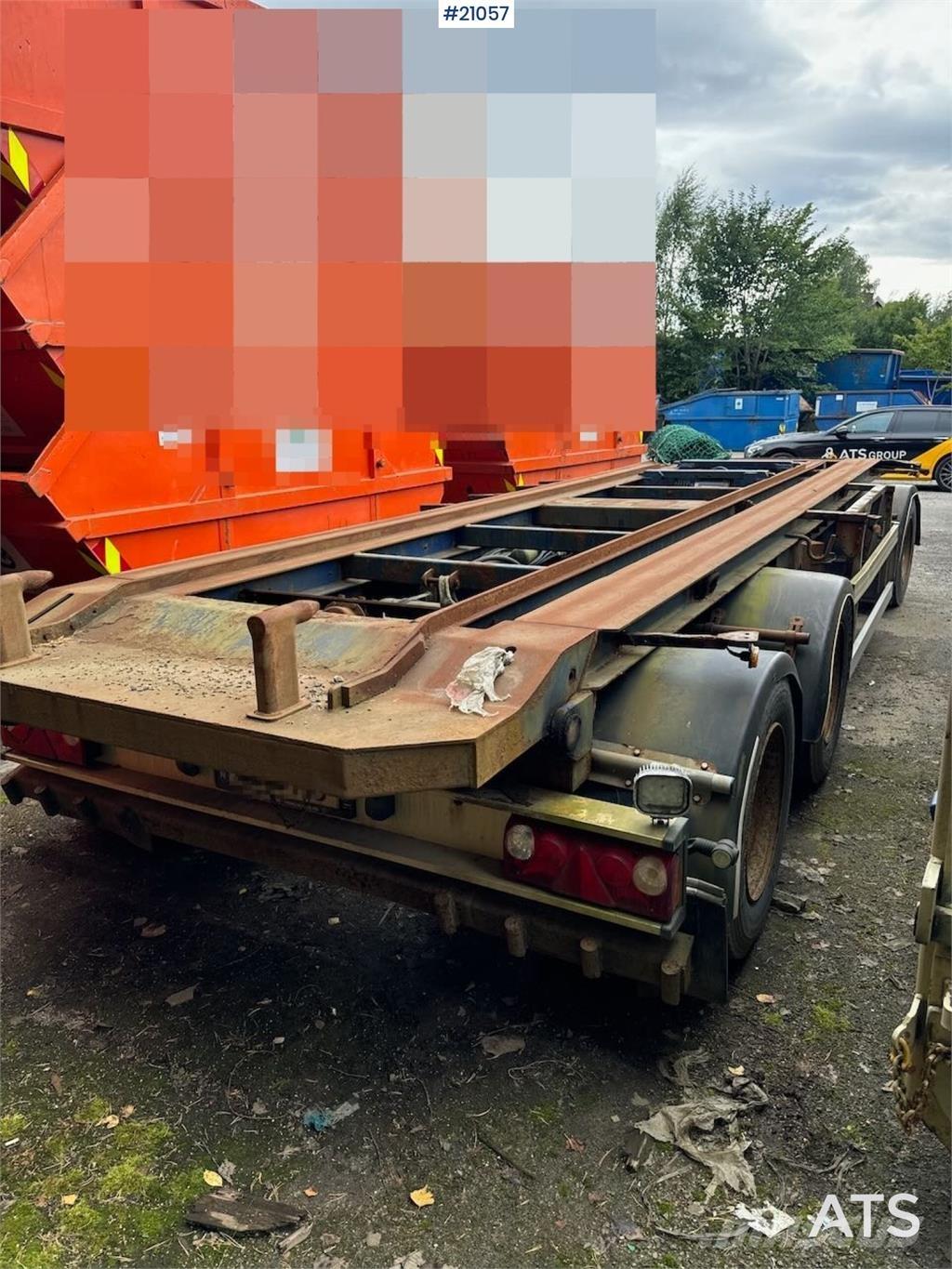Istrail Hook trailer Tandem Prikolice