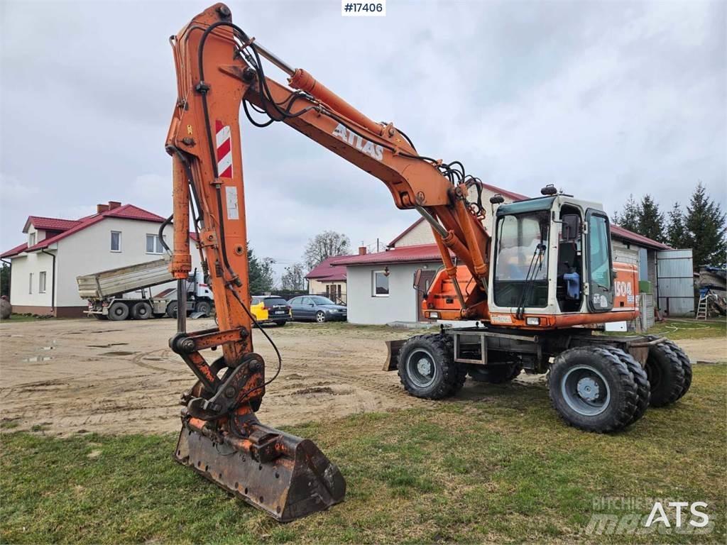 Atlas 1504 Bageri točkaši