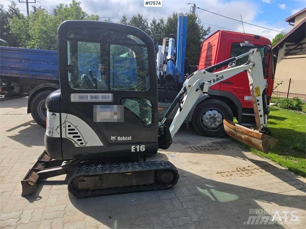 Bobcat E16 Mini bageri < 7t