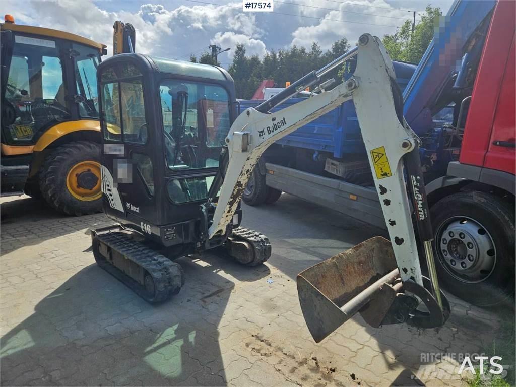 Bobcat E16 Mini bageri < 7t