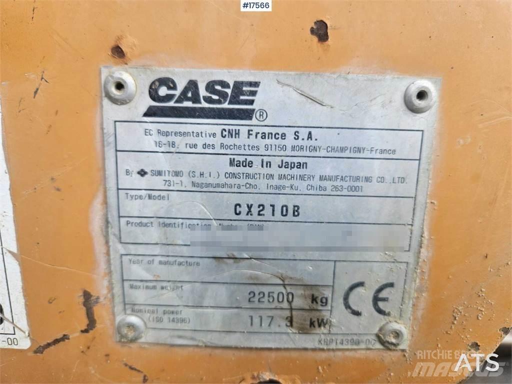 CASE CX210B Bageri guseničari