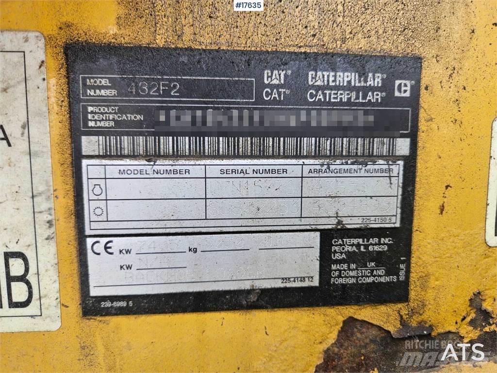CAT 432F Rovokopači