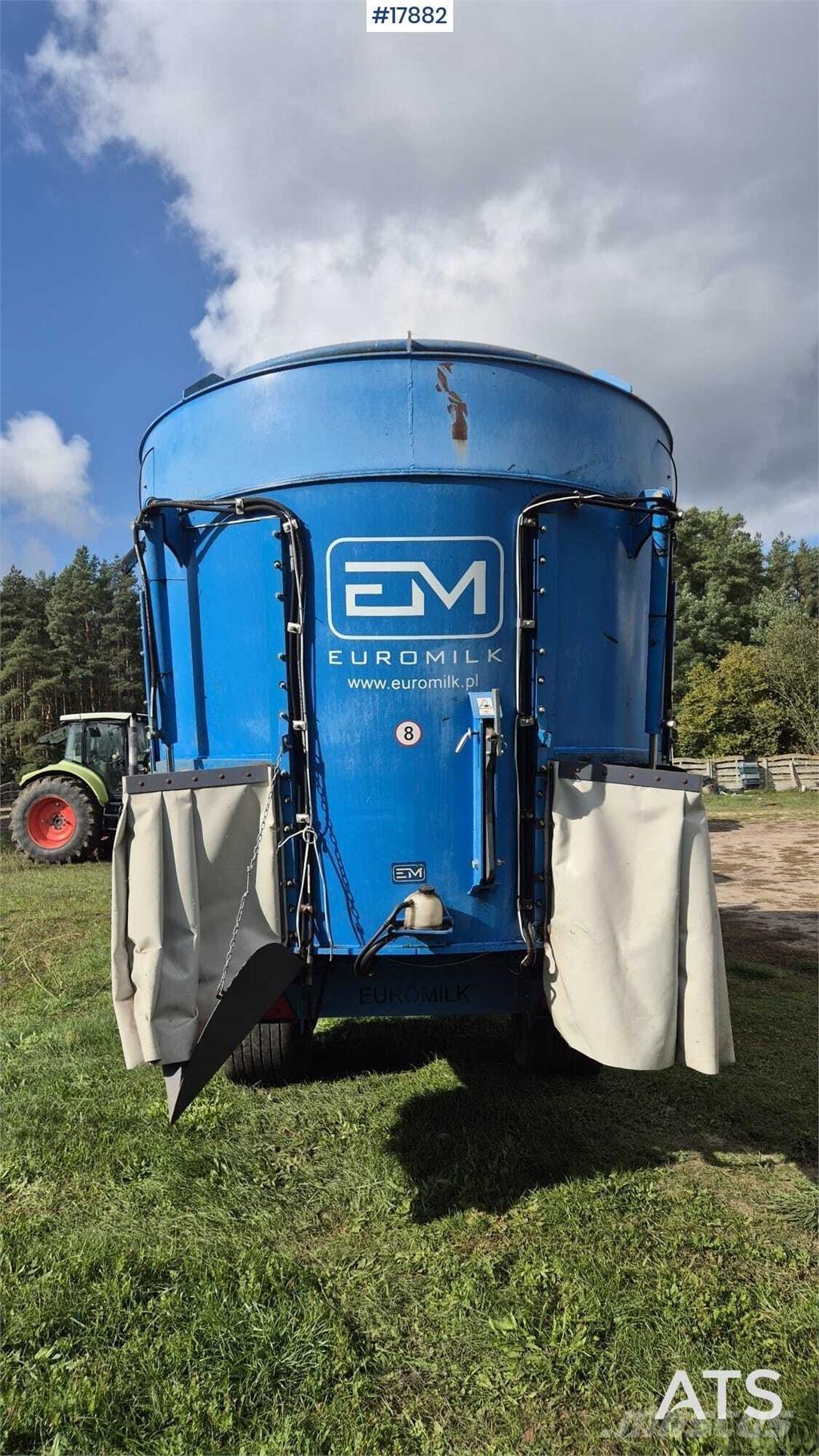 Euro MILK FXX 1000 Samoutovarna prikolica