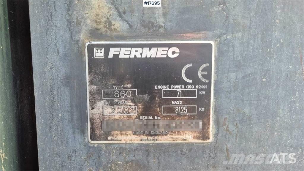 Fermec 860 Rovokopači
