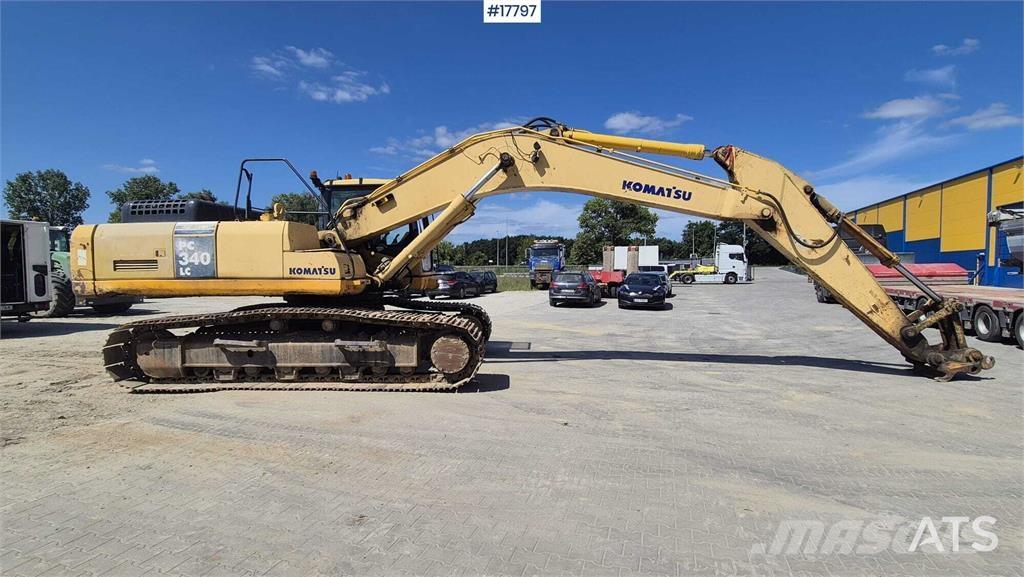 Komatsu PC 340 LC Bageri guseničari