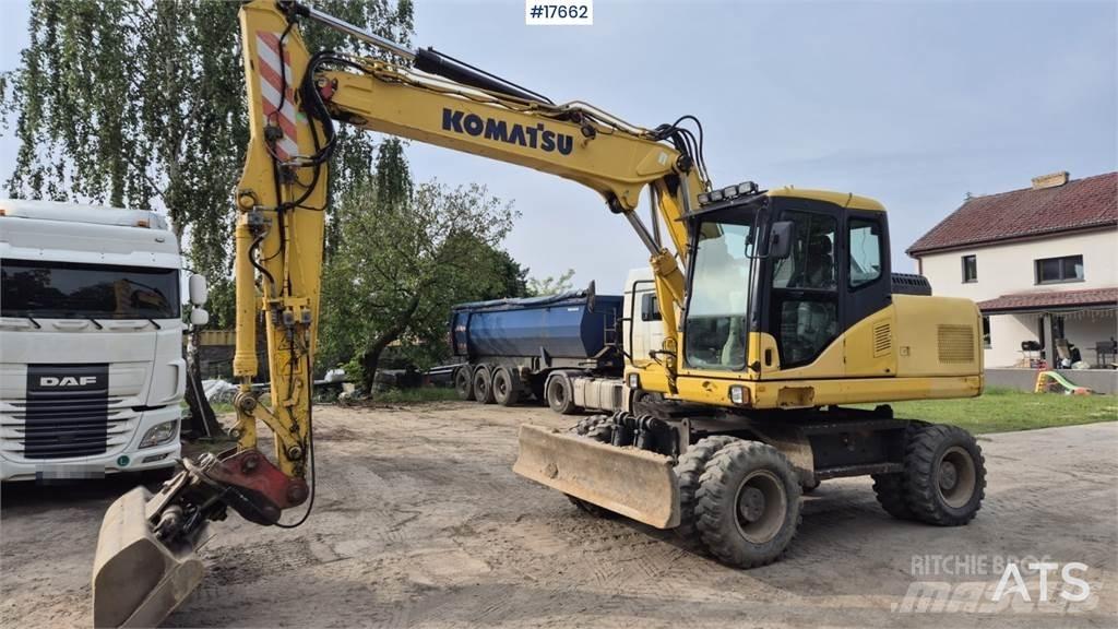 Komatsu PW 160 Bageri točkaši