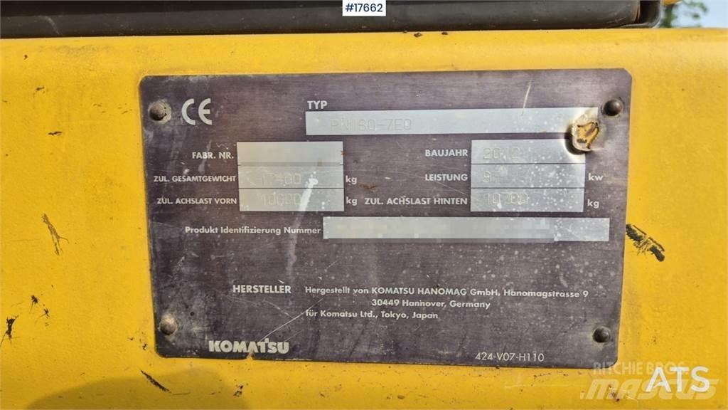 Komatsu PW 160 Bageri točkaši