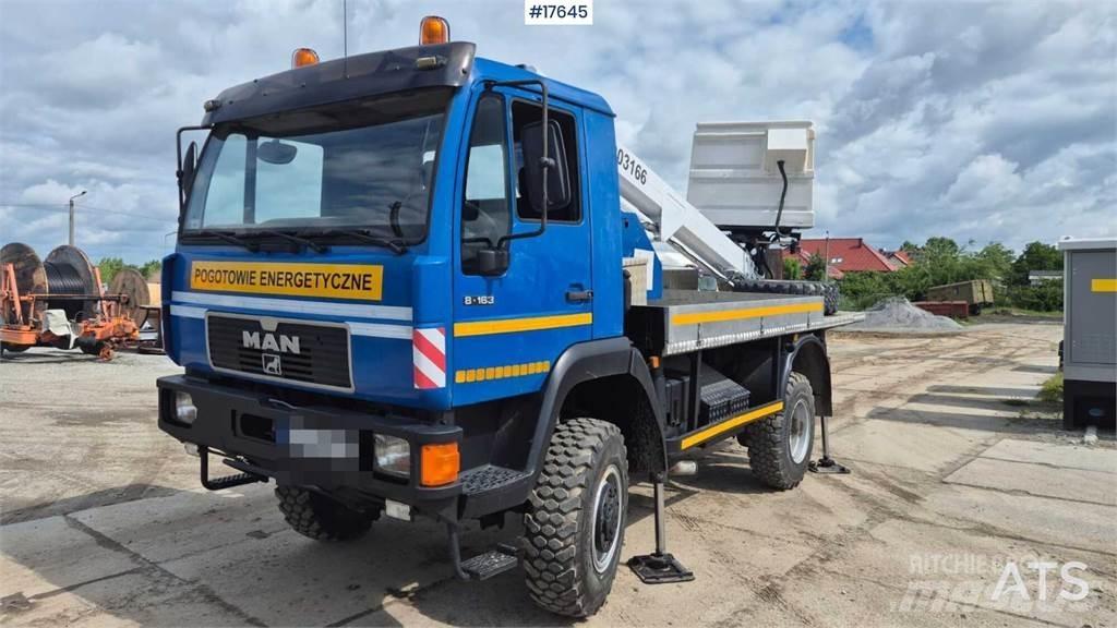 MAN 8.163 Kamioni sa kranom