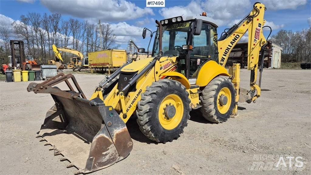 New Holland B 115C Rovokopači