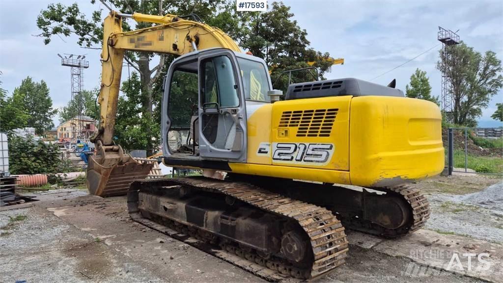 New Holland E215 Bageri guseničari