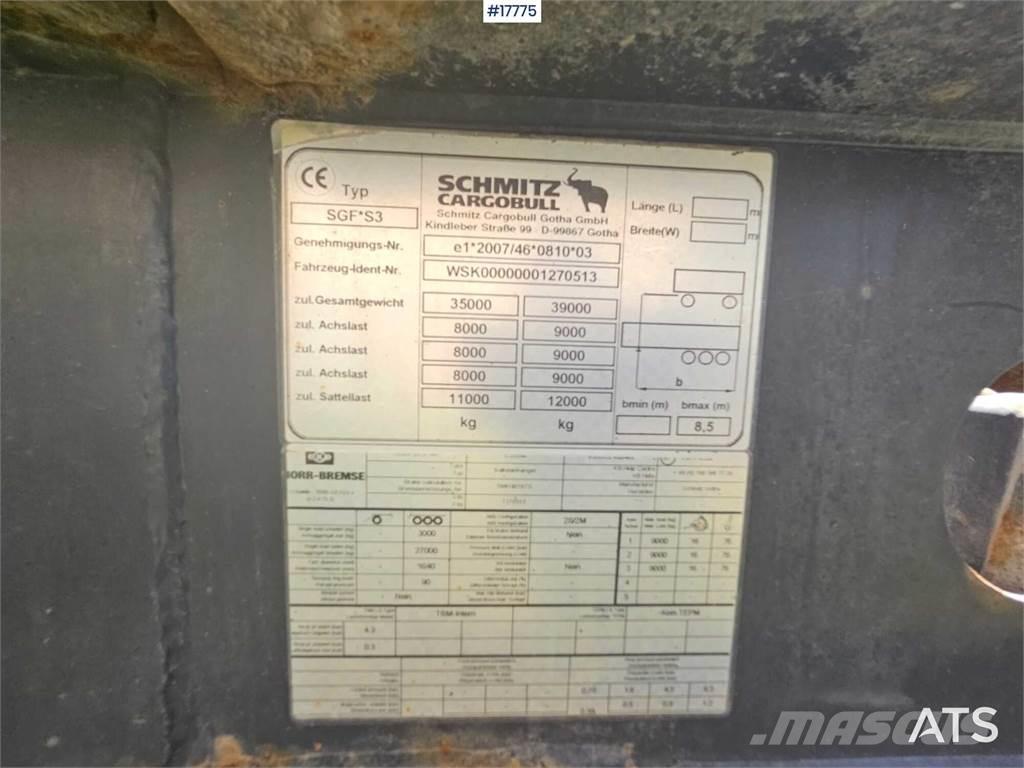 Schmitz SKI 24 Kiper poluprikolice
