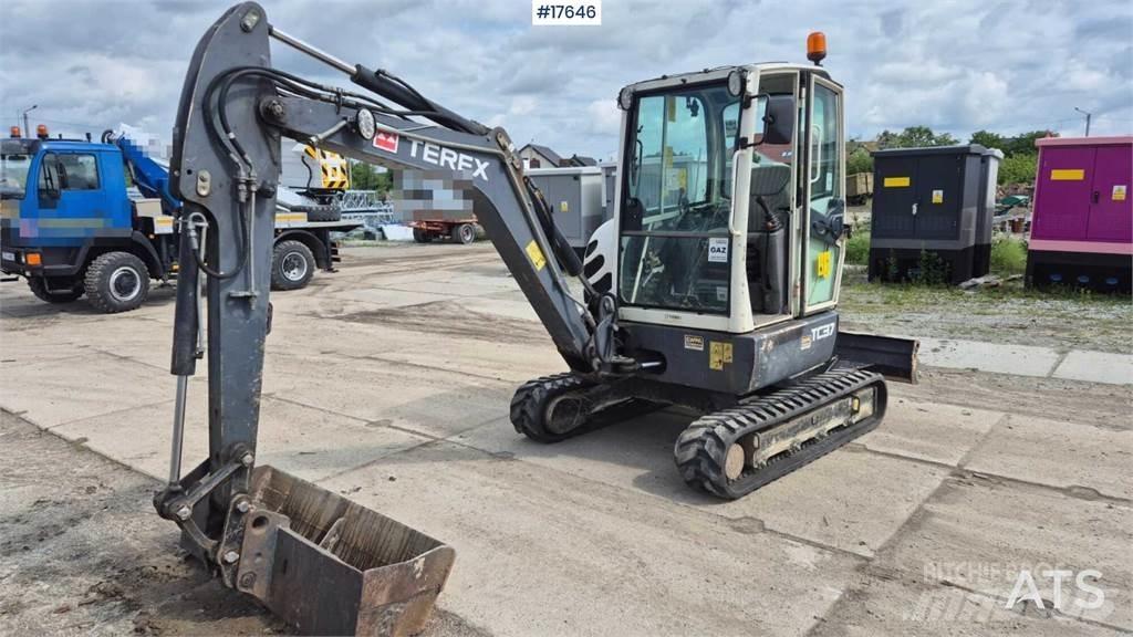 Terex TC 37 Mini bageri < 7t