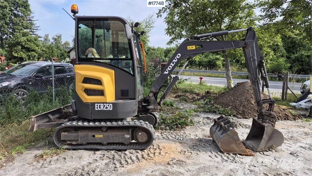 Volvo ECR25D Mini bageri < 7t