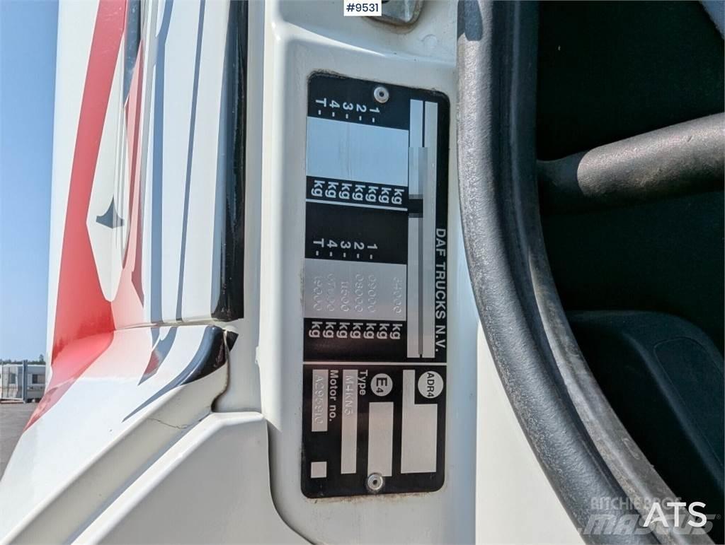 DAF FAQ CF510Z  Rol kiper kamioni sa kukom za podizanje tereta