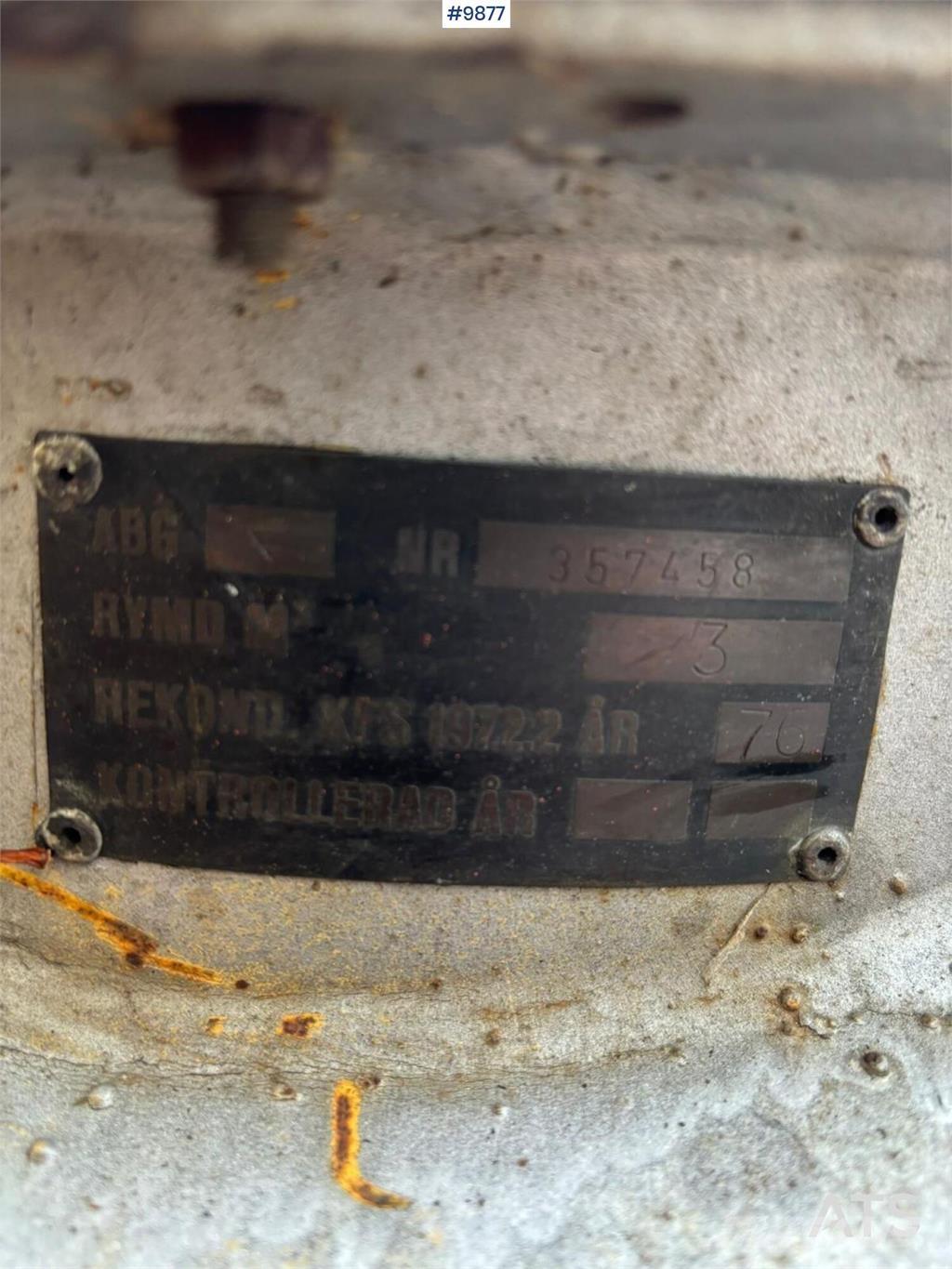  Farmartank 3 kubik Ostale komponente za građevinarstvo