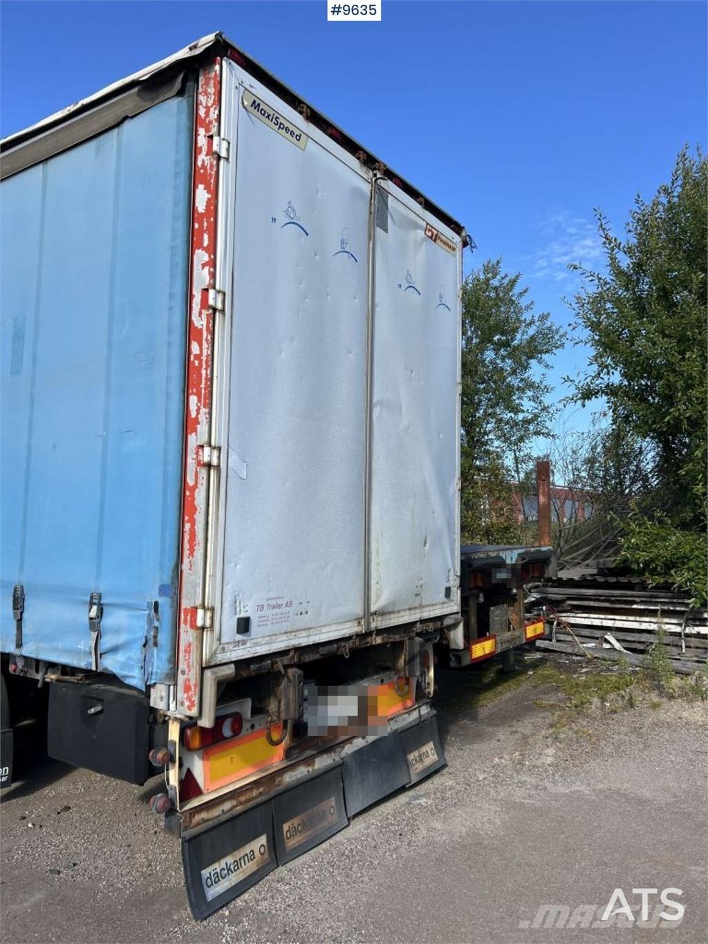 Fruehauf SS136/P3S Poluprikolice sa ciradom