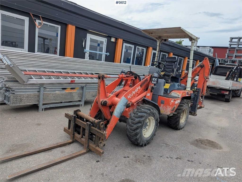 Kubota backhoe loader Rovokopači