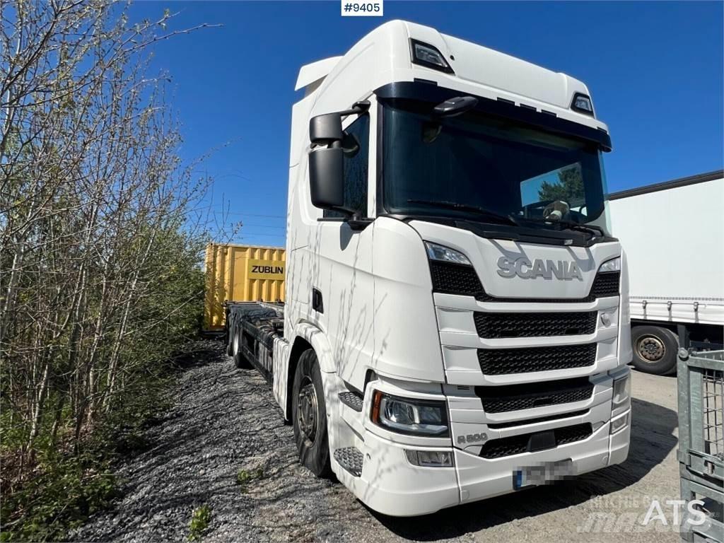 Scania R 500 B6X2NB Kontejnerske poluprikolice