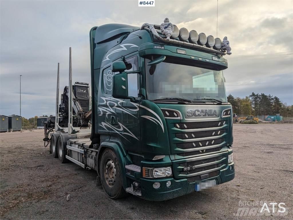 Scania R580LB 6X4 HNB Kamioni za drva Šticari