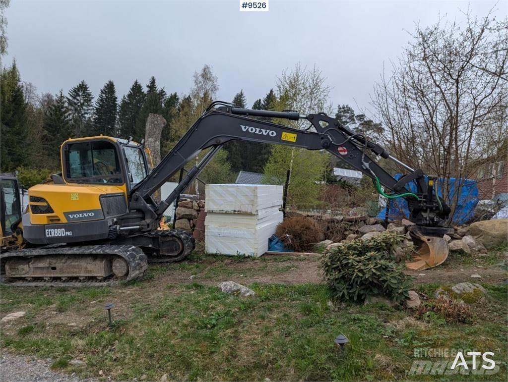 Volvo ECR88D PRO Midi bageri 7t – 12t