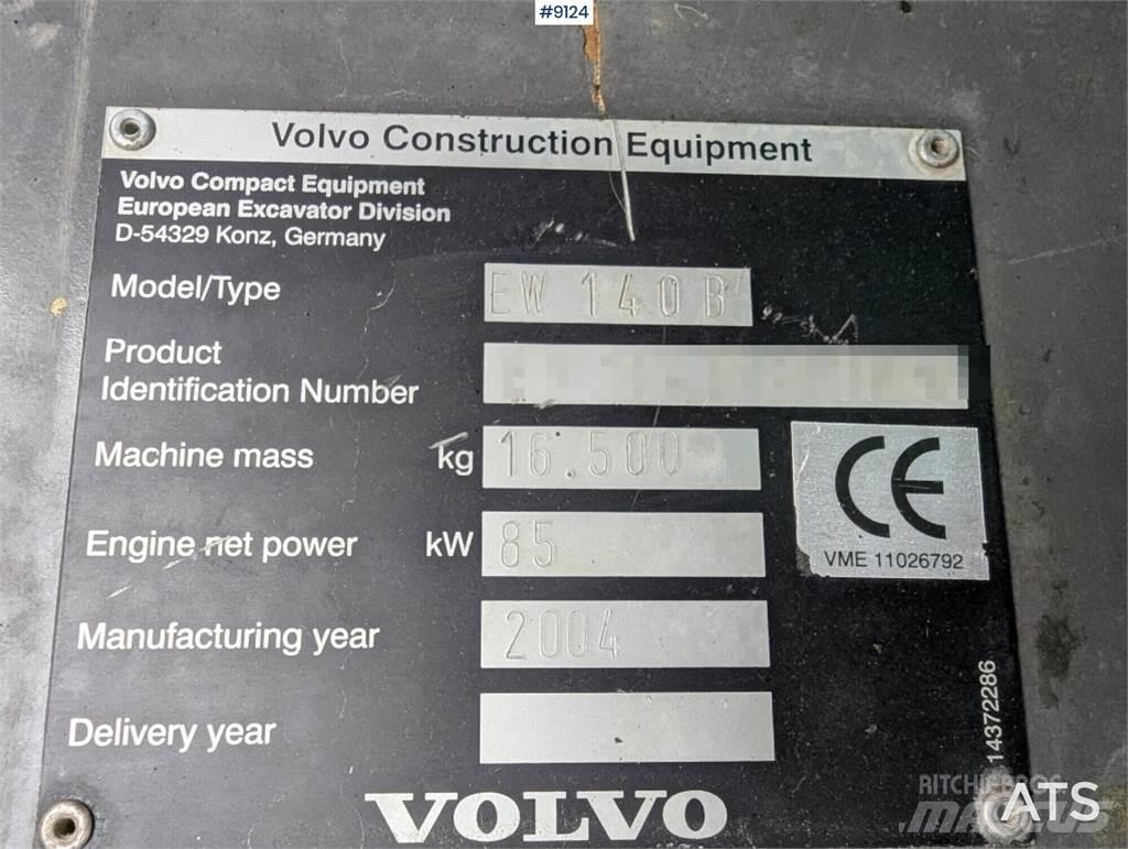 Volvo EW140B Bageri točkaši