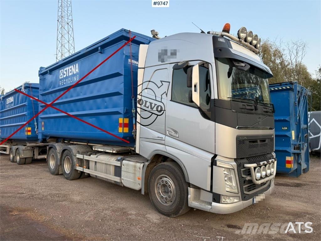 Volvo FH 540 6x2 Rol kiper kamioni sa kukom za podizanje tereta