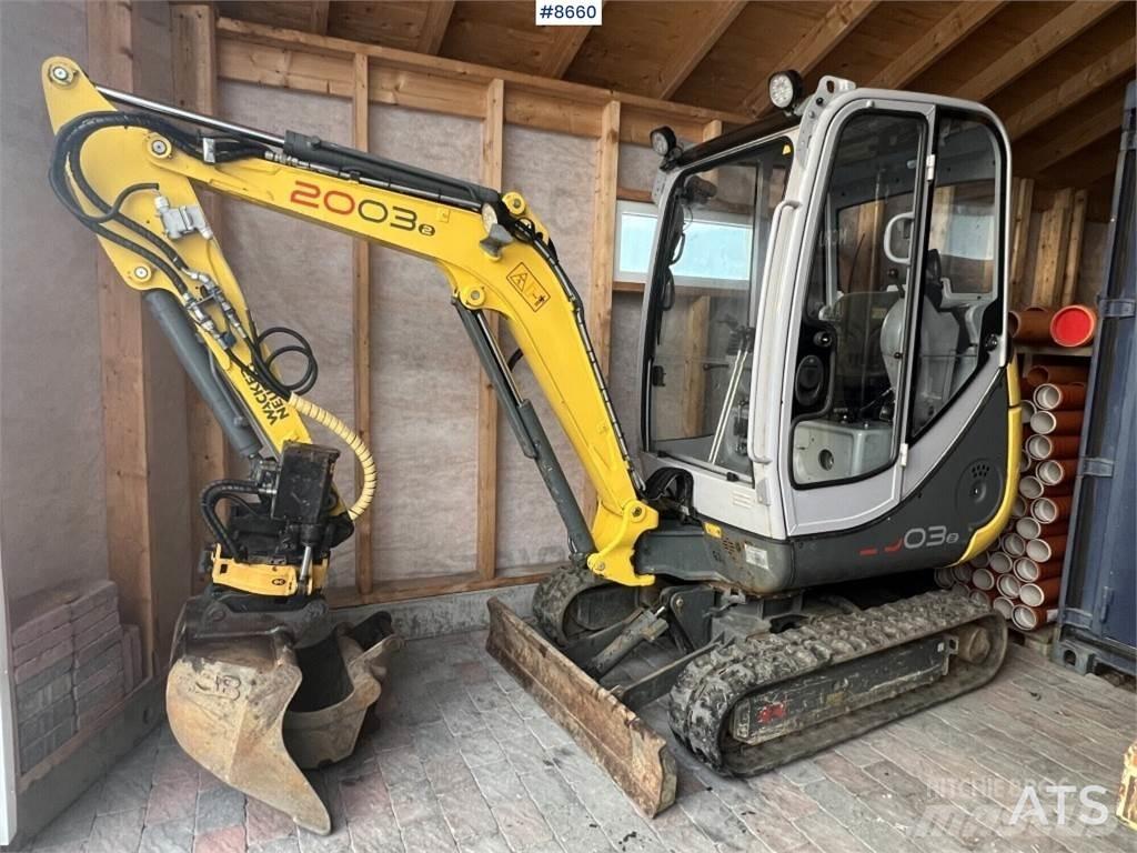 Wacker Neuson 2003RD Mini bageri < 7t