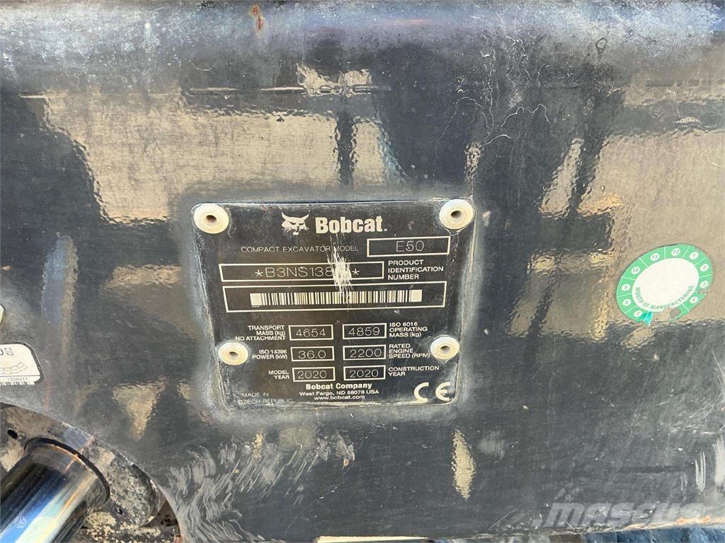 Bobcat E50 Bageri guseničari