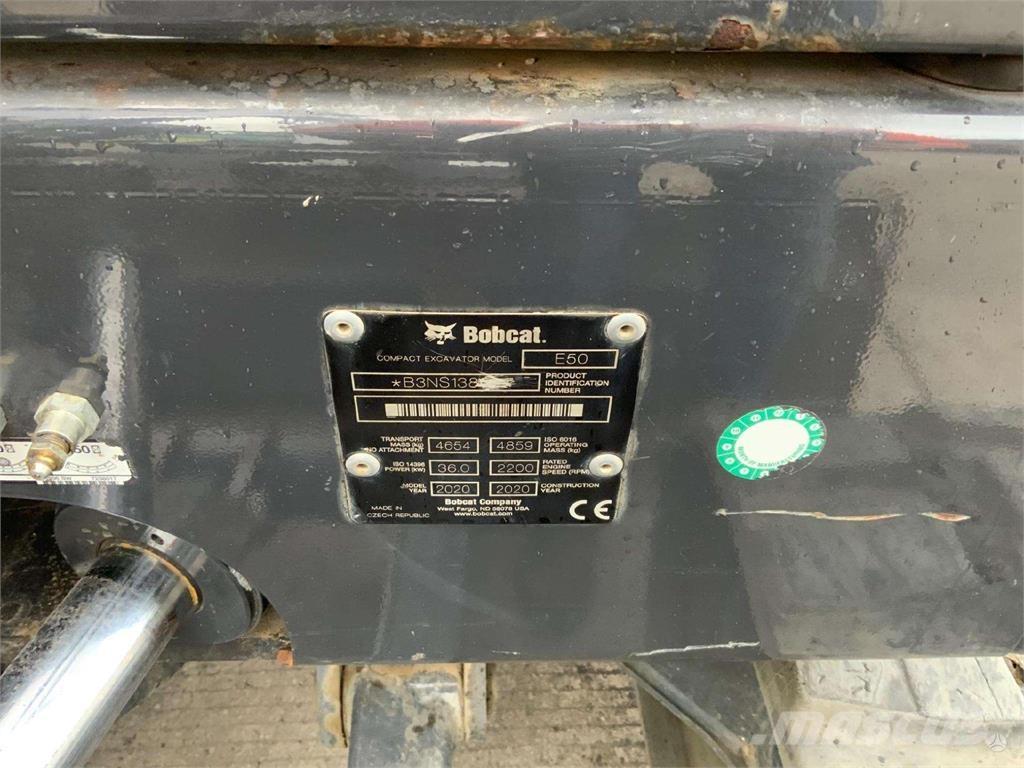 Bobcat E50 Bageri guseničari