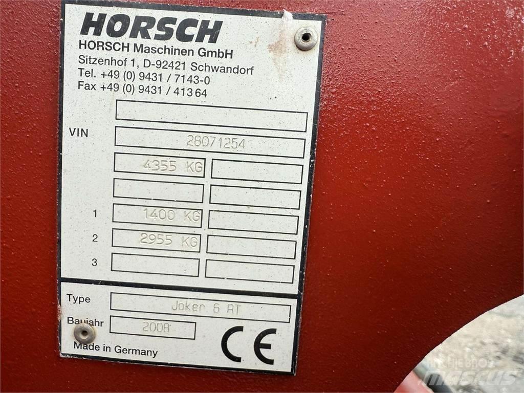 Horsch Joker 6RT Setvospremači