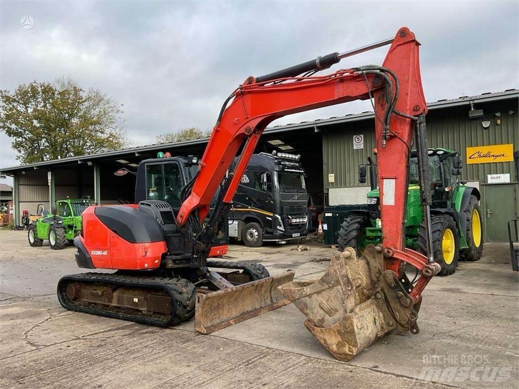 Kubota KX080-4 Bageri guseničari