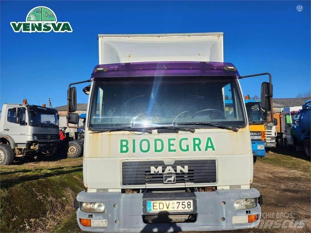 MAN LE 160 C Sanduk kamioni