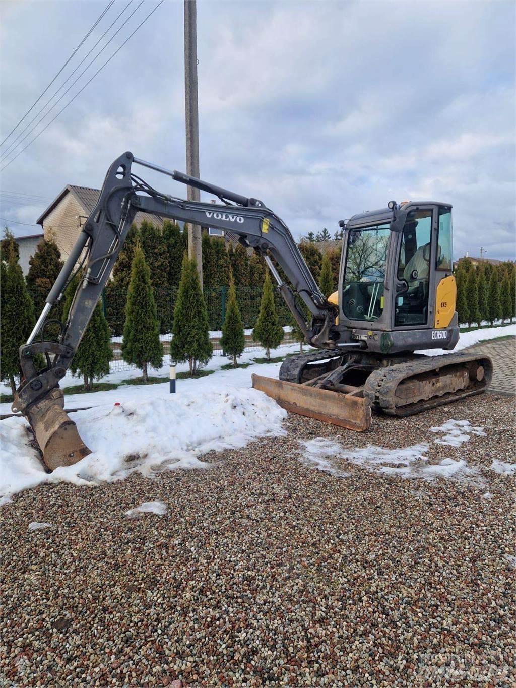 Volvo ECR50 Bageri guseničari