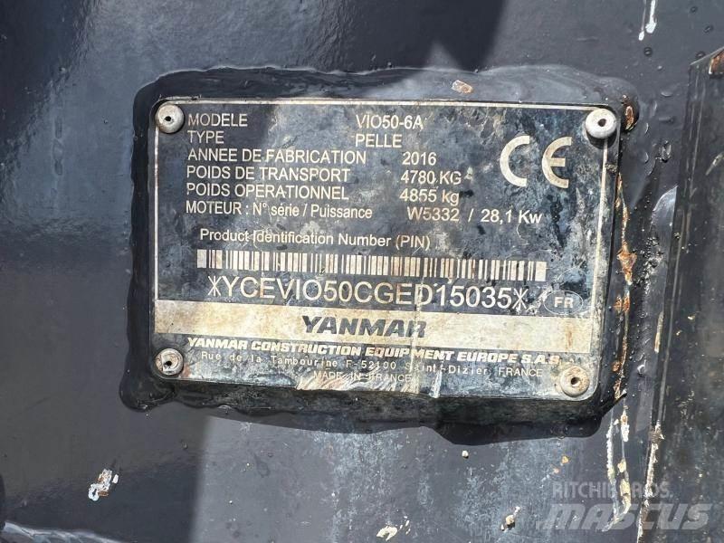 Yanmar ViO50 Mini bageri < 7t