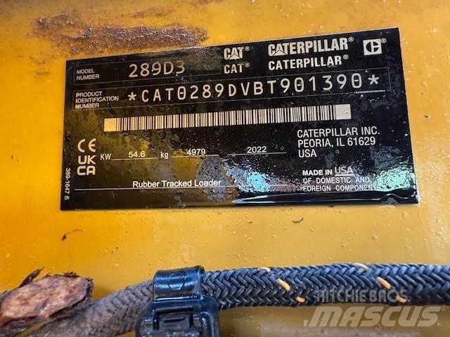 CAT 289D3 Skid steer mini utovarivači