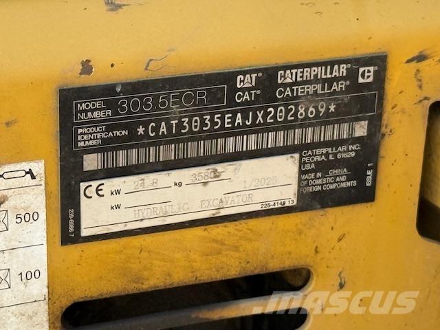 CAT 303.5ECR Mini bageri < 7t